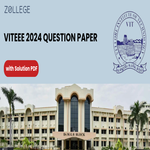 VITEEE 2024 Question Paper PDF with Answer Key ZPYP
